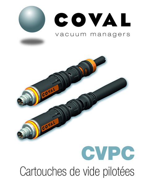 CVPC de Coval: un cartucho de vacío que responde directamente a las exigencias de los usuarios